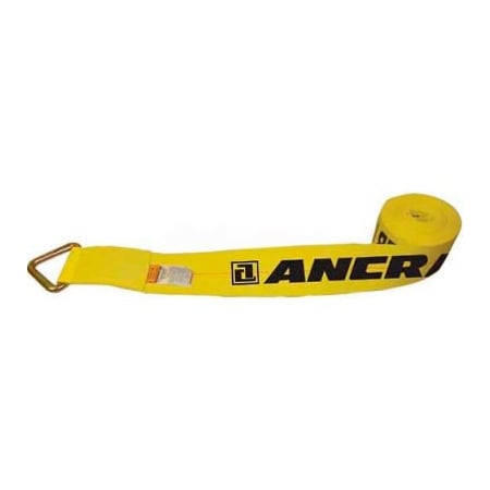 Ancra International Ancra 43795-11-30 4" x 30' Winch Strap with 41631-12 Delta Ring 43795-11-30